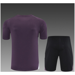 Survêtement d’entraînement court Manchester United Enfants Violet 2025/26
