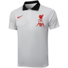 Pour Homme Liverpool Polo Gris Clair 2025/26