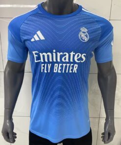 Maillot de Gardien de But Bleu Real Madrid Hommes 2025/26
