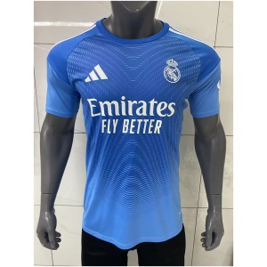 Maillot de Gardien de But Bleu Real Madrid Hommes 2025/26