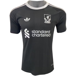 Maillot de gardien Liverpool Noir Homme 2025/26