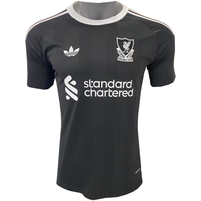Maillot de gardien Liverpool Noir Homme 2025/26