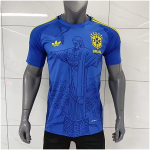 Maillot Brésil Édition Spéciale Pour Homme Bleu 2025