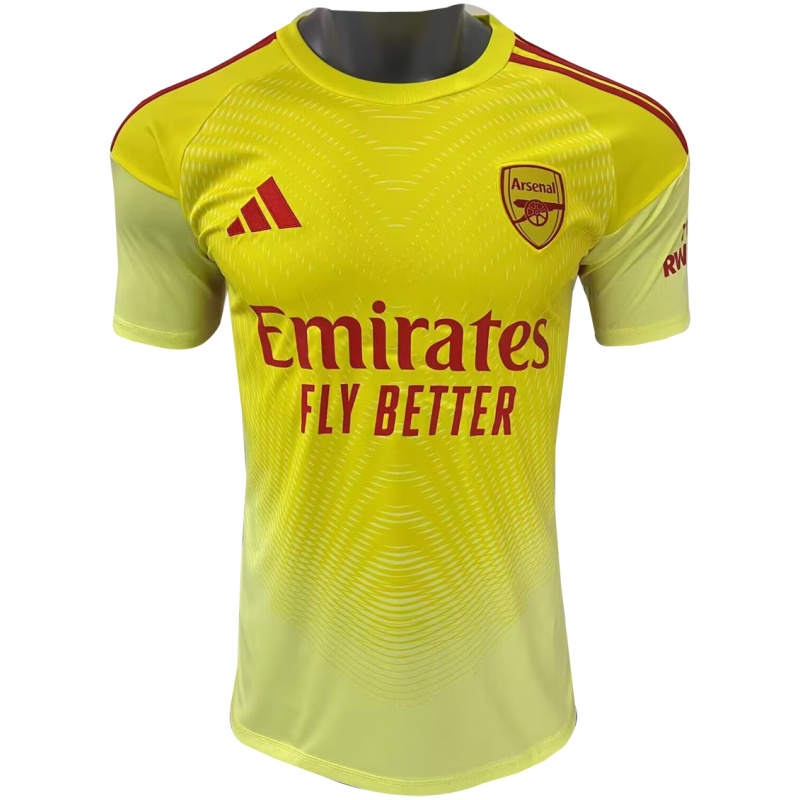 Maillot de Gardien Hommes Arsenal Jaune 2025/26