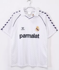 Maillot Domicile Rétro Real Madrid Homme 1986/87