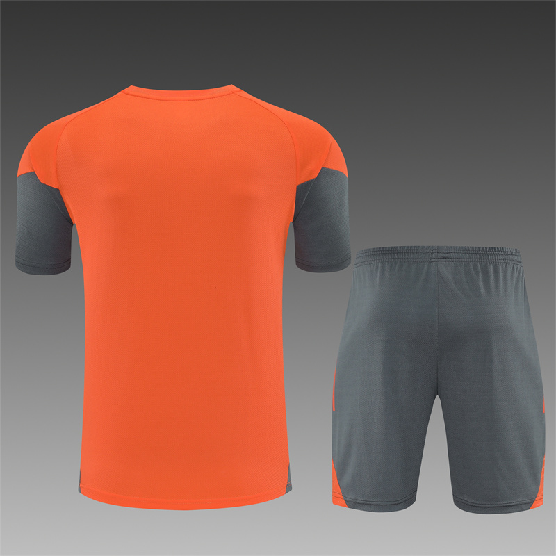 Survêtement d’Entraînement Court Bayern Munich Orange Enfants 2025/26