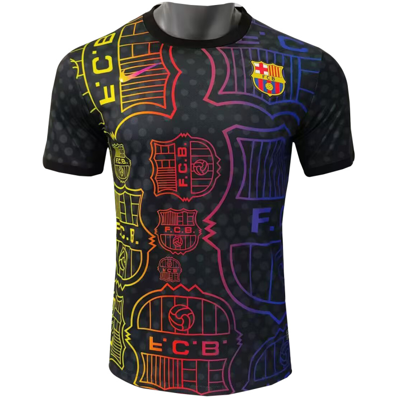 Homme Barcelona Édition Spéciale Maillot Néon 2025/26
