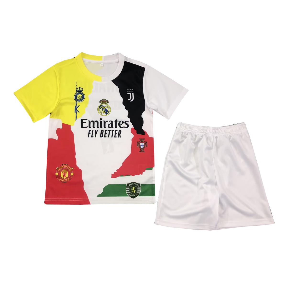 Enfants Riyadh Al-Nassr Ronaldo Édition Spéciale Maillot 2024/25