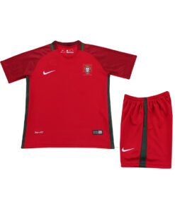 Maillot Domicile Portugal Rétro Enfants 2016