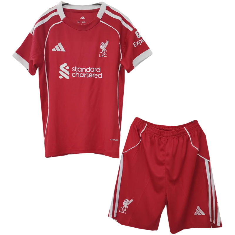 Maillot Domicile Liverpool Enfants 2025-26