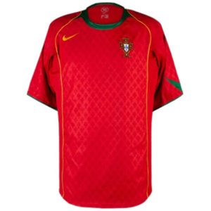 Maillot Domicile Rétro Portugal Homme 2004
