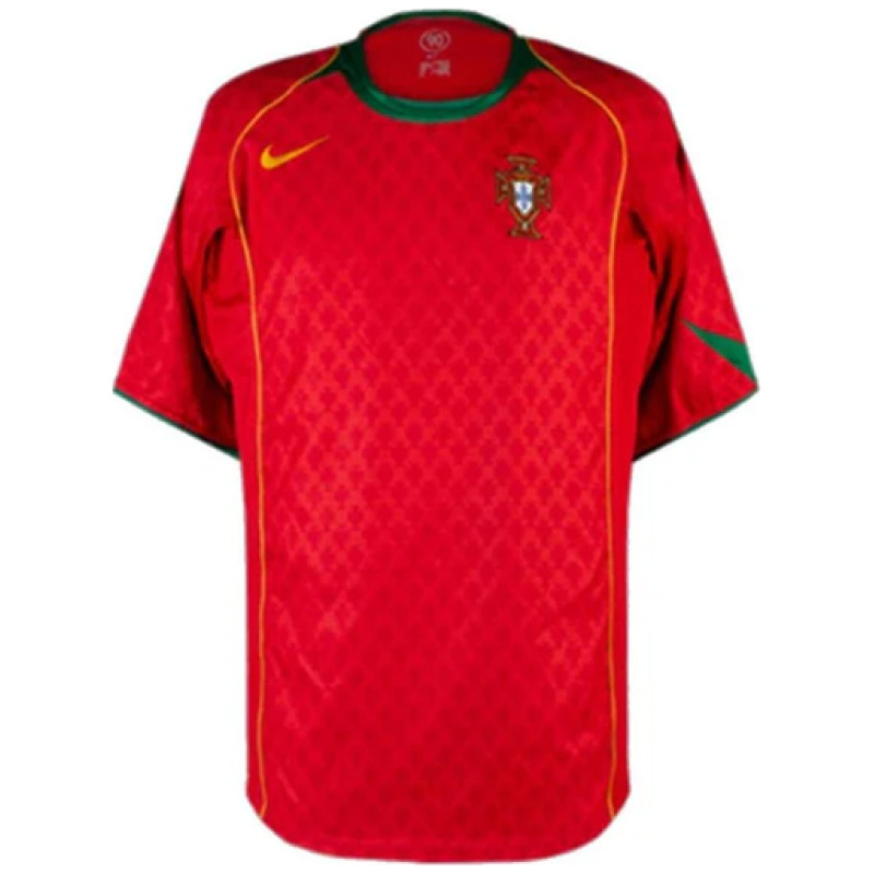 Maillot Domicile Rétro Portugal Homme 2004