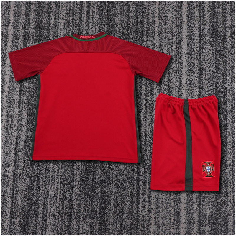 Maillot Domicile Portugal Rétro Enfants 2016