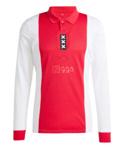 Maillot Homme Ajax 125e Anniversaire Rouge à Manches Longues