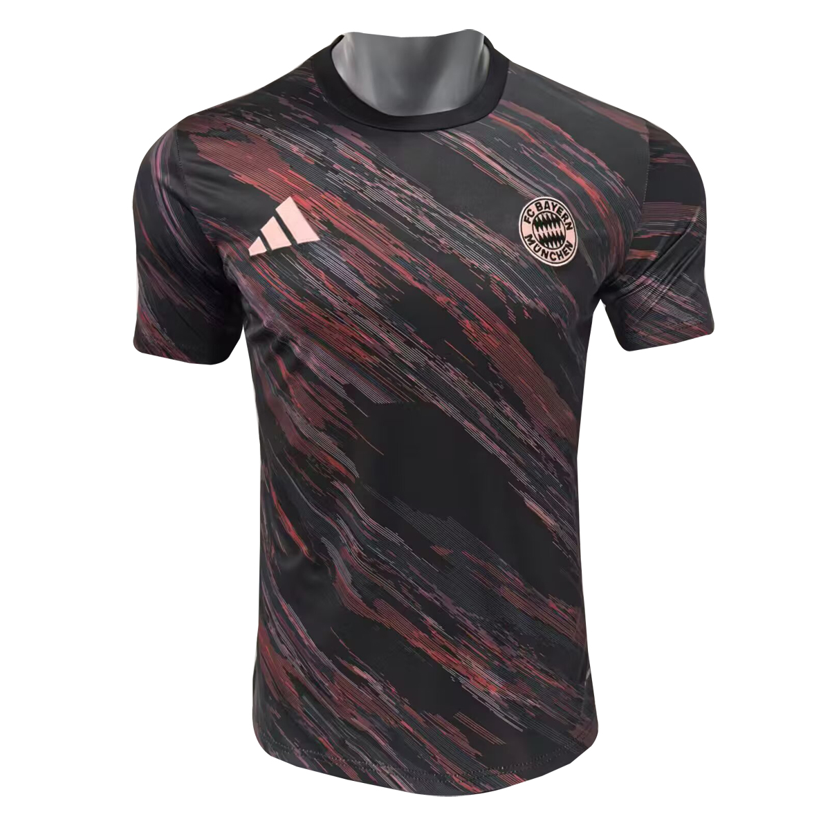 Maillot d’entraînement court gris Bayern Munich Homme 2025/26