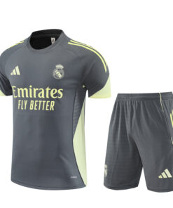 Survêtement d’Entraînement Court Real Madrid Homme Gris 2025/26