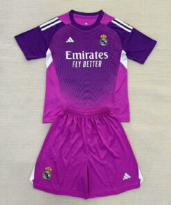 Maillot de Gardien Real Madrid Enfants Violet 2025/26