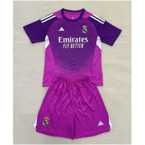 Maillot de Gardien Real Madrid Enfants Violet 2025/26