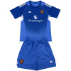 Enfants Manchester United Gardien Maillot Bleu 2025/26