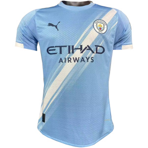 Maillot Authentique Domicile Manchester City 2025/26 Homme – Joueur