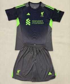 Maillot de Gardien Liverpool Noir Enfants 2025-2026
