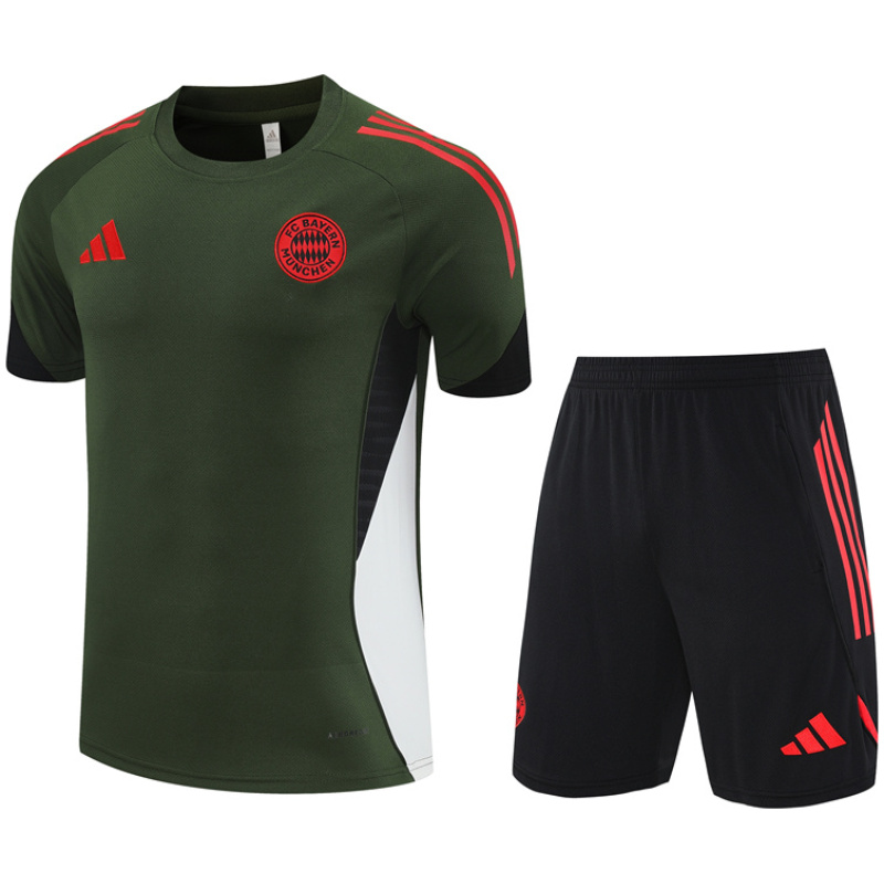 Tenue d’entraînement Courte Bayern Munich Homme Vert 2025/26