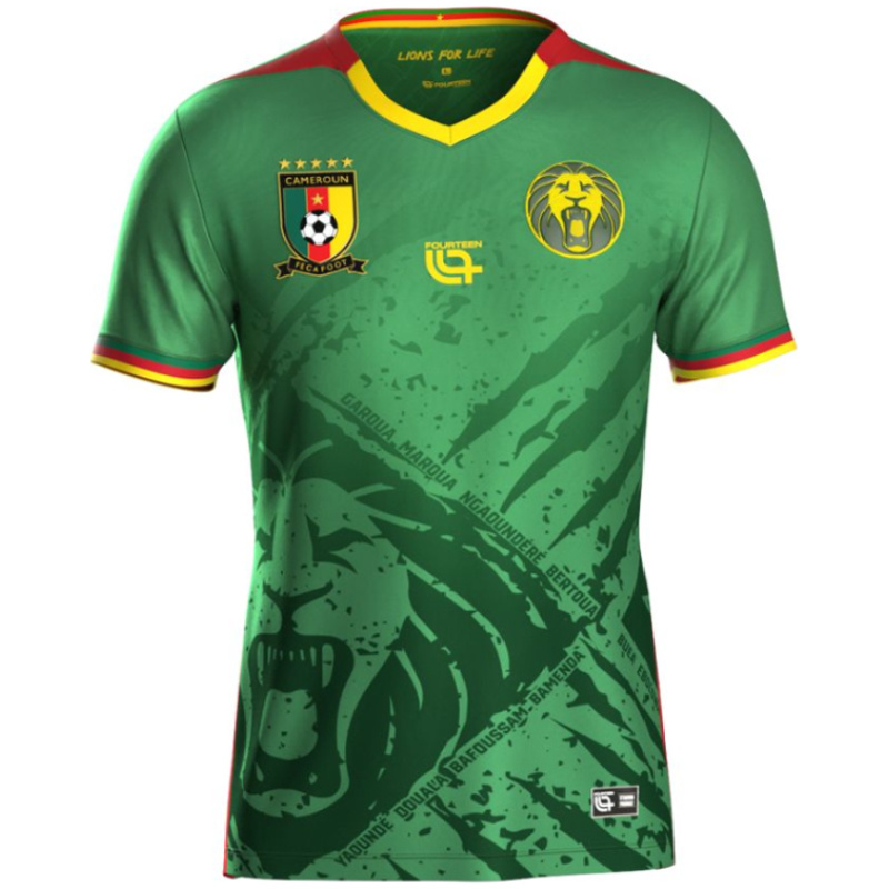Maillot Domicile Cameroun Homme 2025