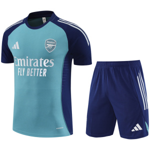 Homme Arsenal Survêtement d’entraînement short Bleu lac 2025/26