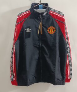Veste Windrunner All Weather Manchester United Classique Noir pour Homme