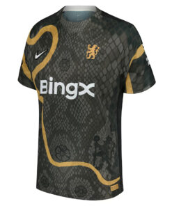 Maillot Homme Chelsea Année du Serpent Édition Spéciale Gris 2025/26