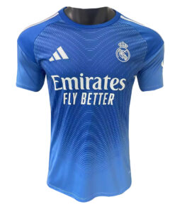 Maillot de Gardien de But Bleu Real Madrid Hommes 2025/26