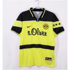 Maillot Domicile Rétro Borussia Dortmund Homme 1997