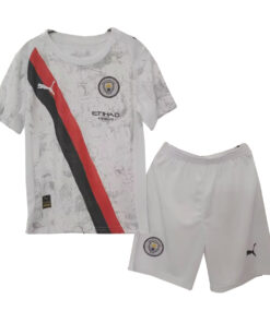 Maillot Extérieur Enfants Manchester City 2025/26