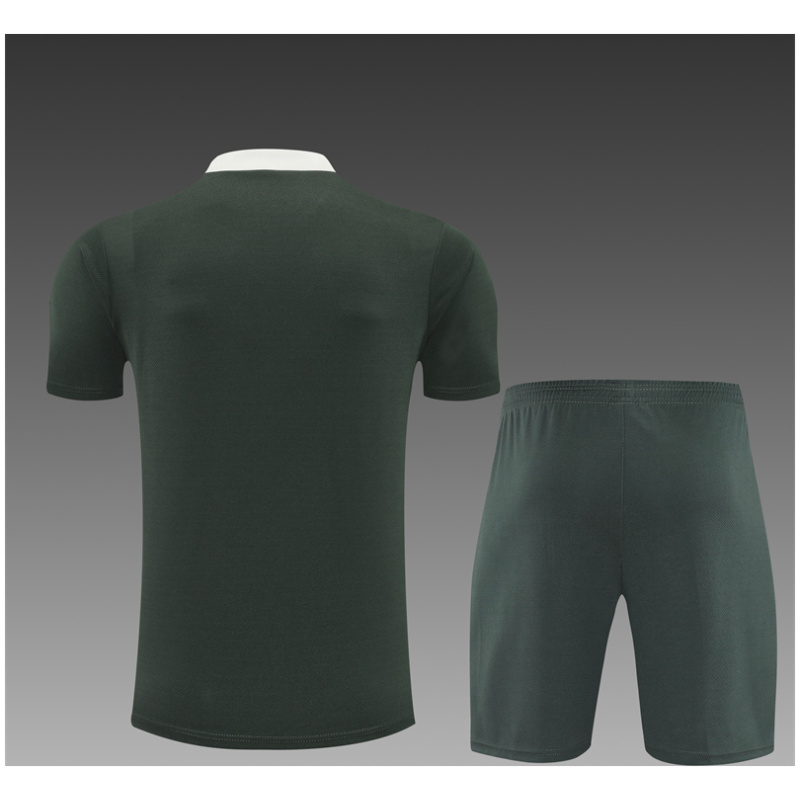 Tenue d’entraînement courte Chelsea Enfants Vert foncé 2025/26