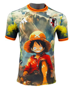 Maillot Homme Japan Édition Spéciale Roi des Pirates Luffy Vert 2025
