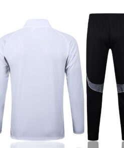 Pour Homme Real Madrid Veste + Pantalon Survêtement d’Entraînement Blanc 2025/26