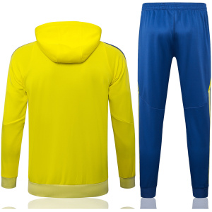 Sweat à Capuche + Pantalon Ensemble d’Entraînement Homme Ajax Jaune 2025/26