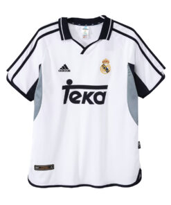 Pour Homme Real Madrid Maillot Domicile Rétro 2000-2001
