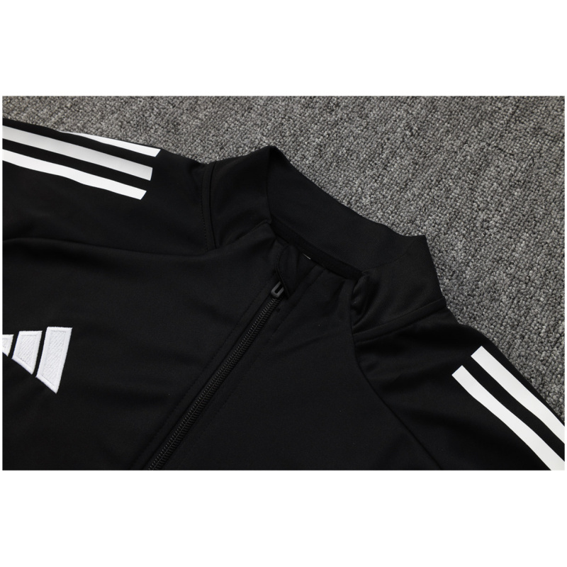 Tenue d’Entraînement Real Madrid Veste + Pantalon Homme Noir 2025/26