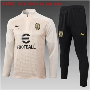 Enfants AC Milan Tenue d’entraînement Abricot 2025/26