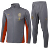 Tenue d’entraînement Homme AC Milan Veste + Pantalon Gris 2025/26