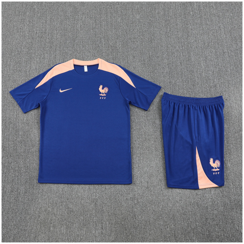 Enfant France Short de Training Bleu 2025