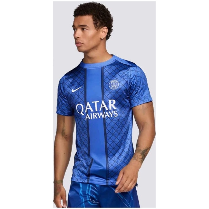 Maillot d’Entraînement Court Homme PSG Bleu 2025/26