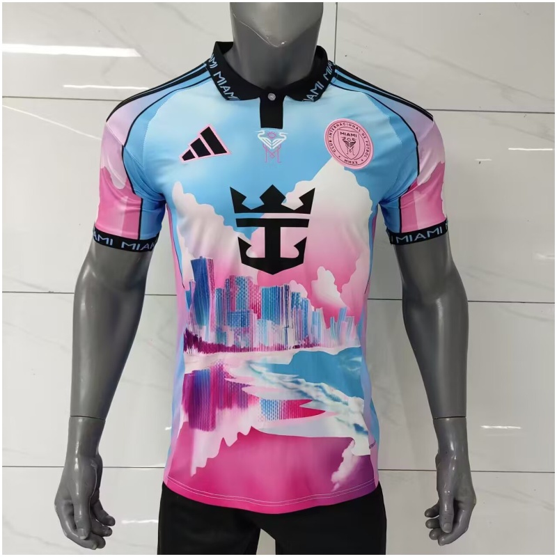 Maillot Bleu Édition Spéciale Inter Miami C.F. 2025/26 Homme