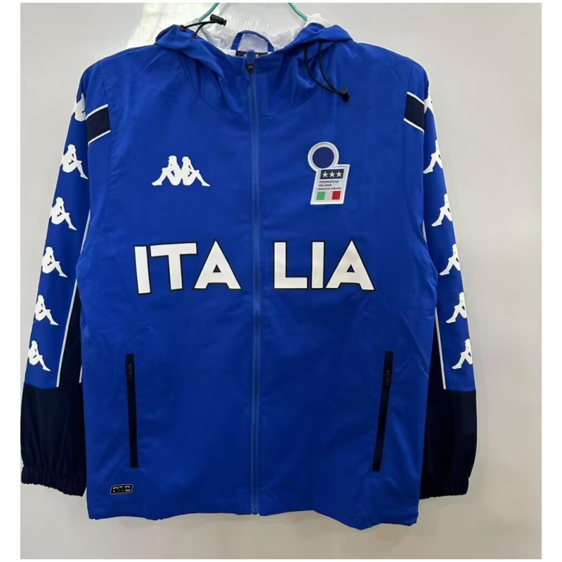 Veste Homme Italie Toutes Saisons le veste coupe-vent Bleu Rétro 2025