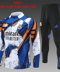Survêtement d’Entraînement Enfant Real Madrid Bleu 2025/26