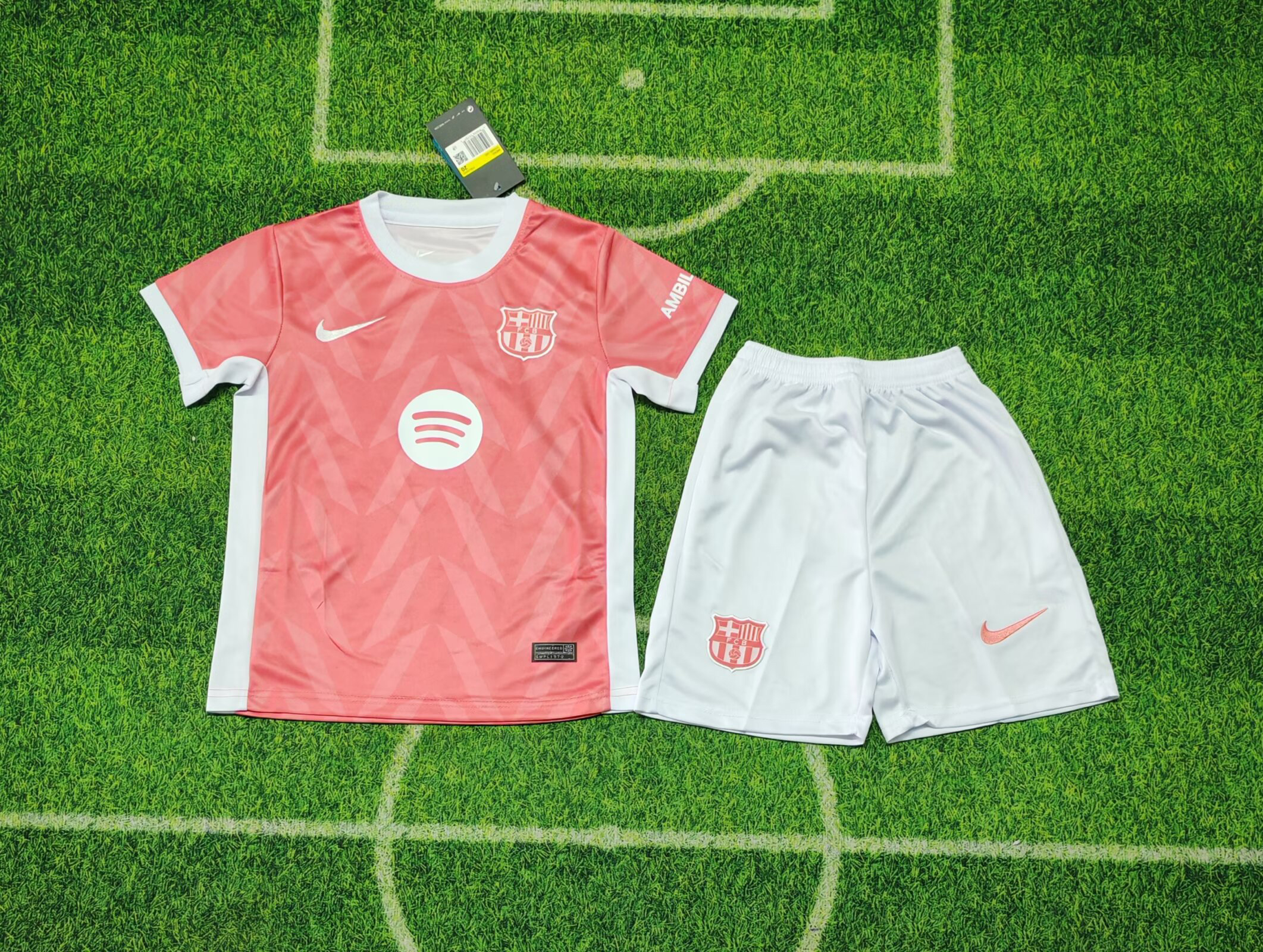 Maillot Enfant Barcelona Édition Spéciale Rose 2025/26
