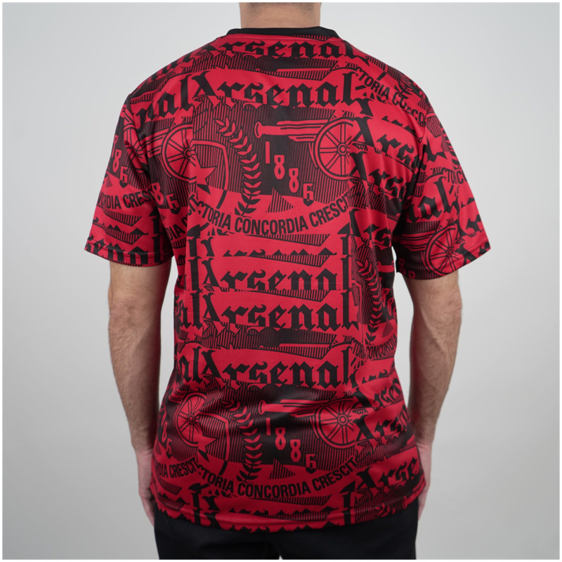 Maillot d’entraînement court Arsenal Homme Rouge 2025/26