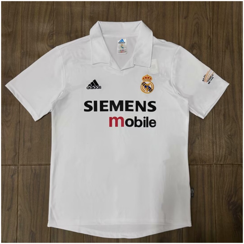 Maillot domicile rétro Real Madrid Homme 2002/03