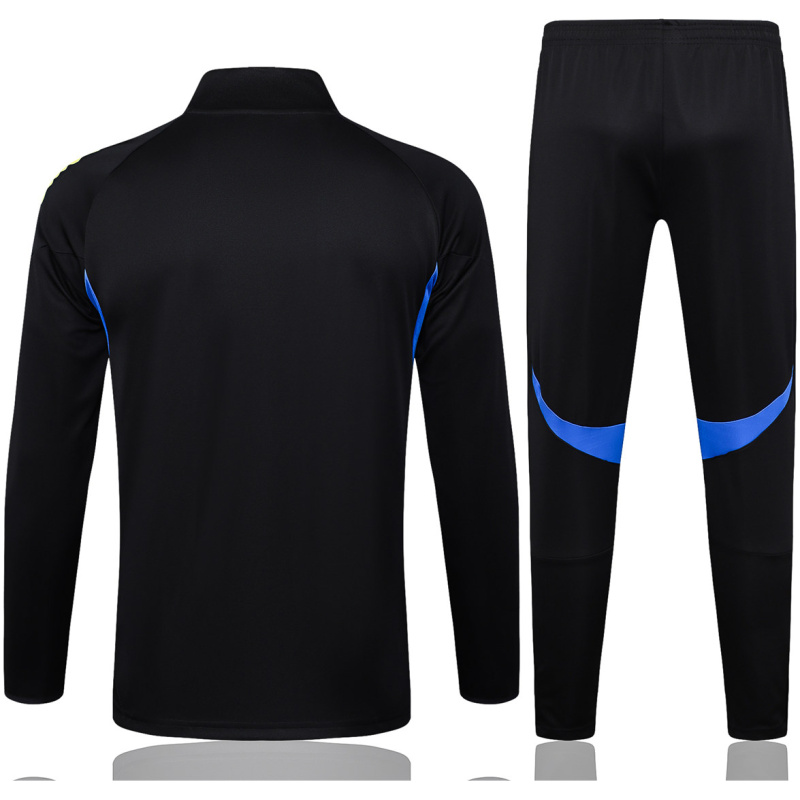 Survêtement d’Entraînement Veste + Pantalon Manchester United Homme Noir II 2025/26